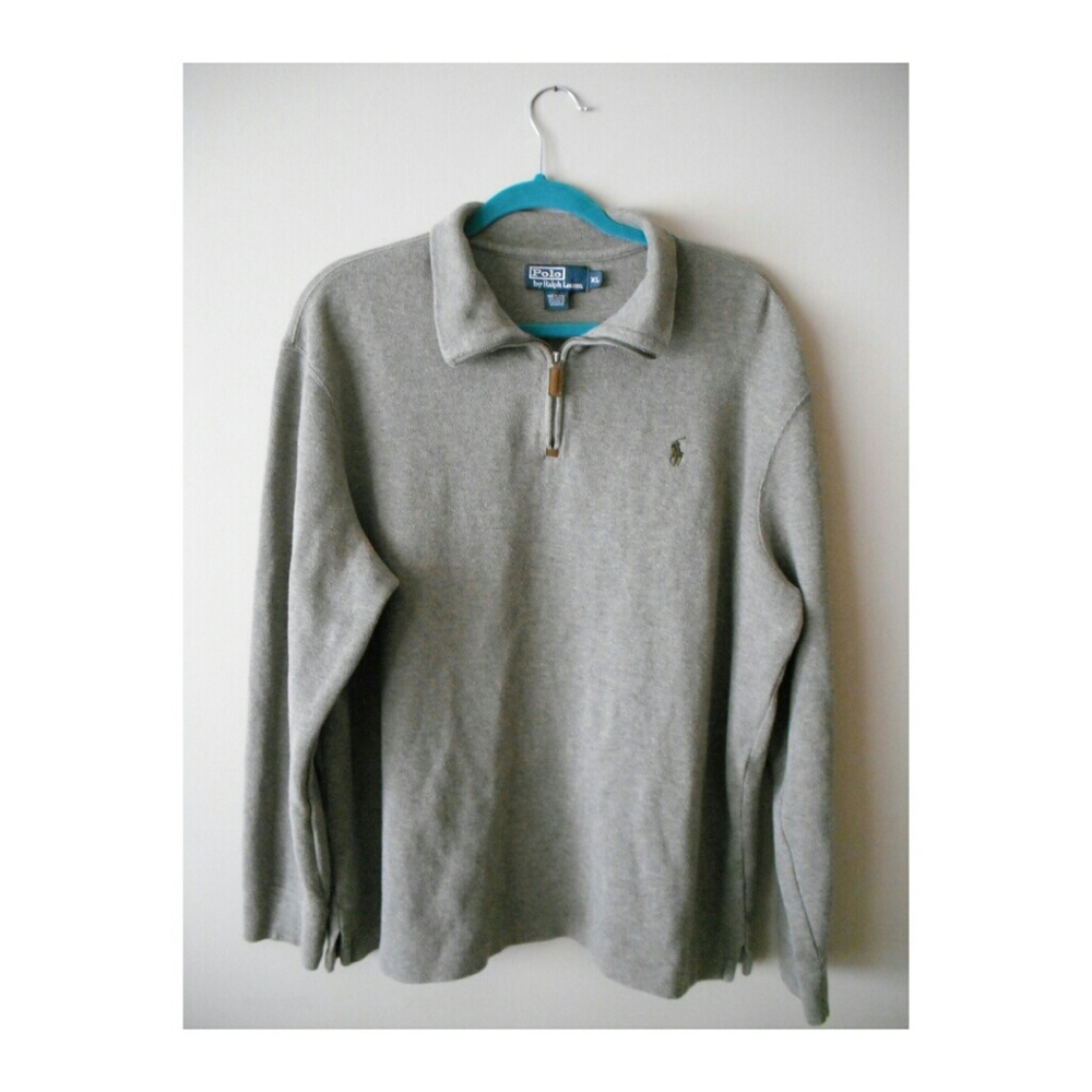 Polo by Ralph Lauren Pullover Zip Sweater XL